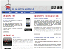 Tablet Screenshot of cocoanetics.com